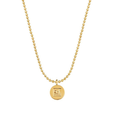 Yellow Diamond Rest In Peace Memory Frame Pendant in 14k Yellow Gold 0.36 Ctw